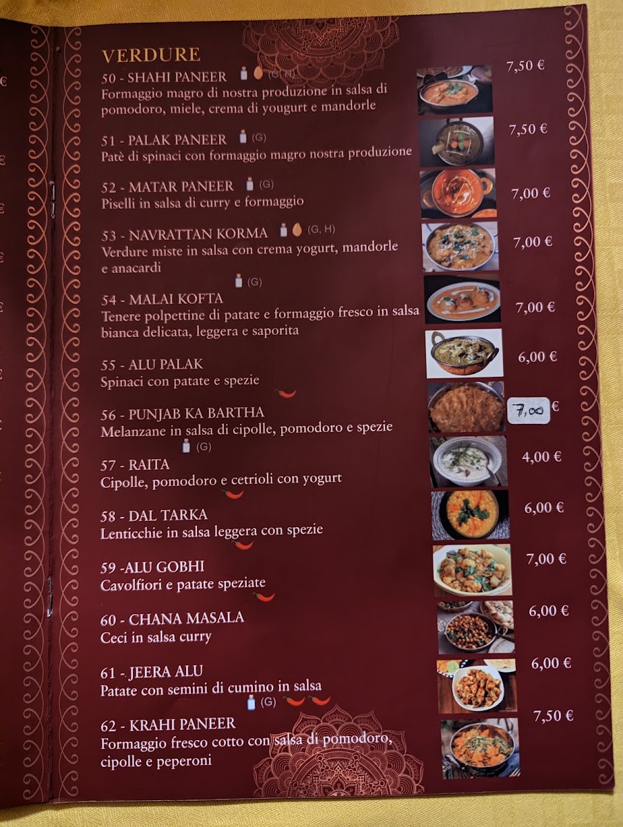 Menu - Krishna photo 7