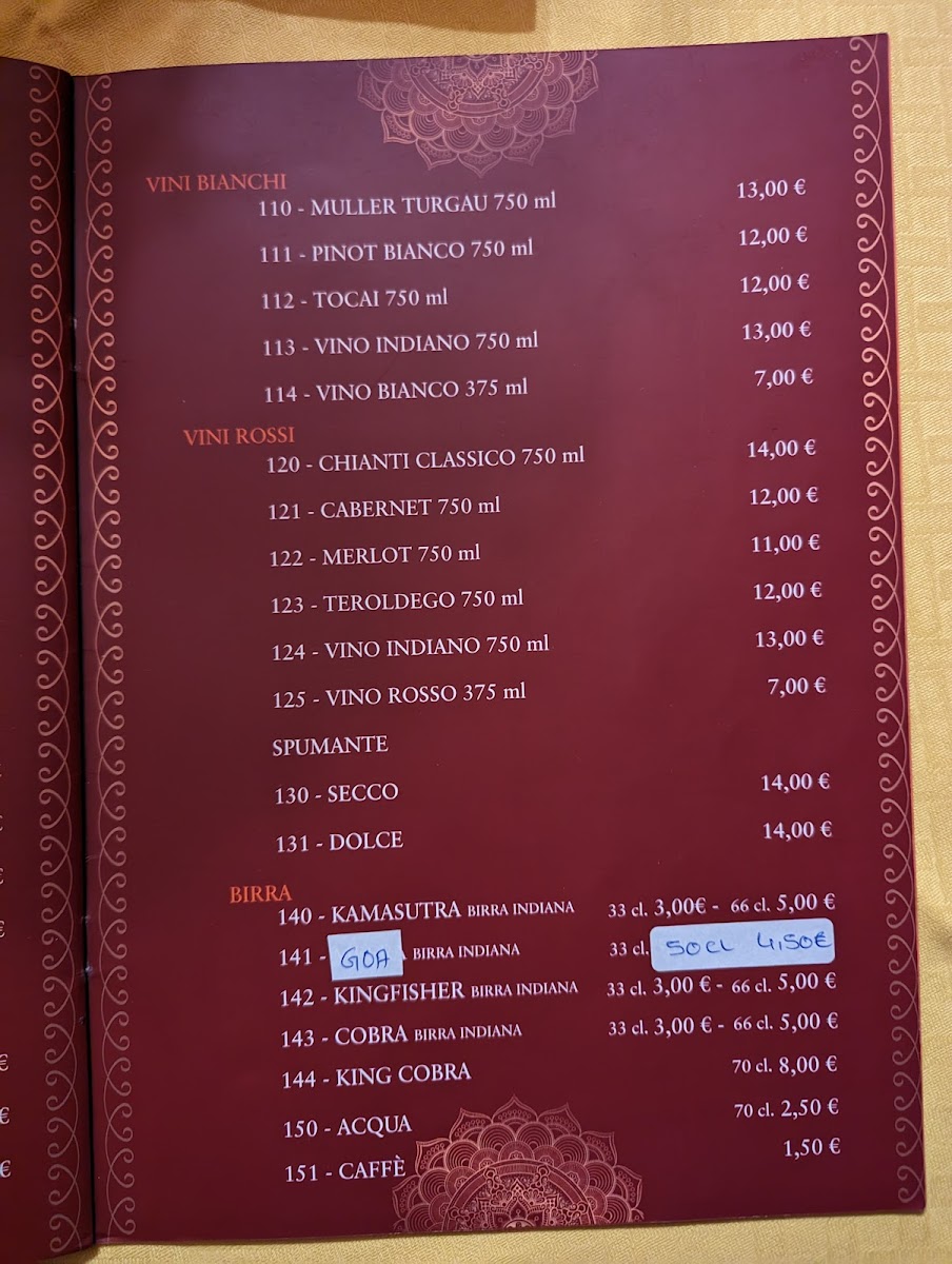 Menu - Krishna photo 8